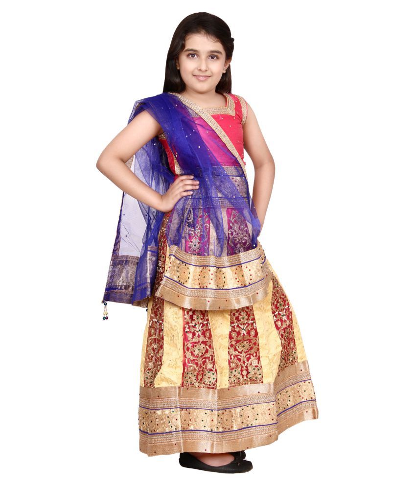 multicolor lehengas