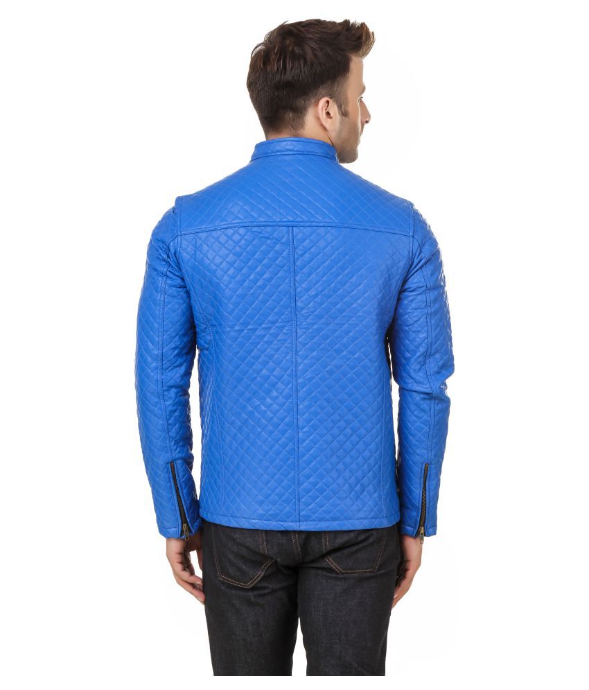 Fashions Gallery Blue Biker Jacket Buy Fashions Gallery Blue Biker