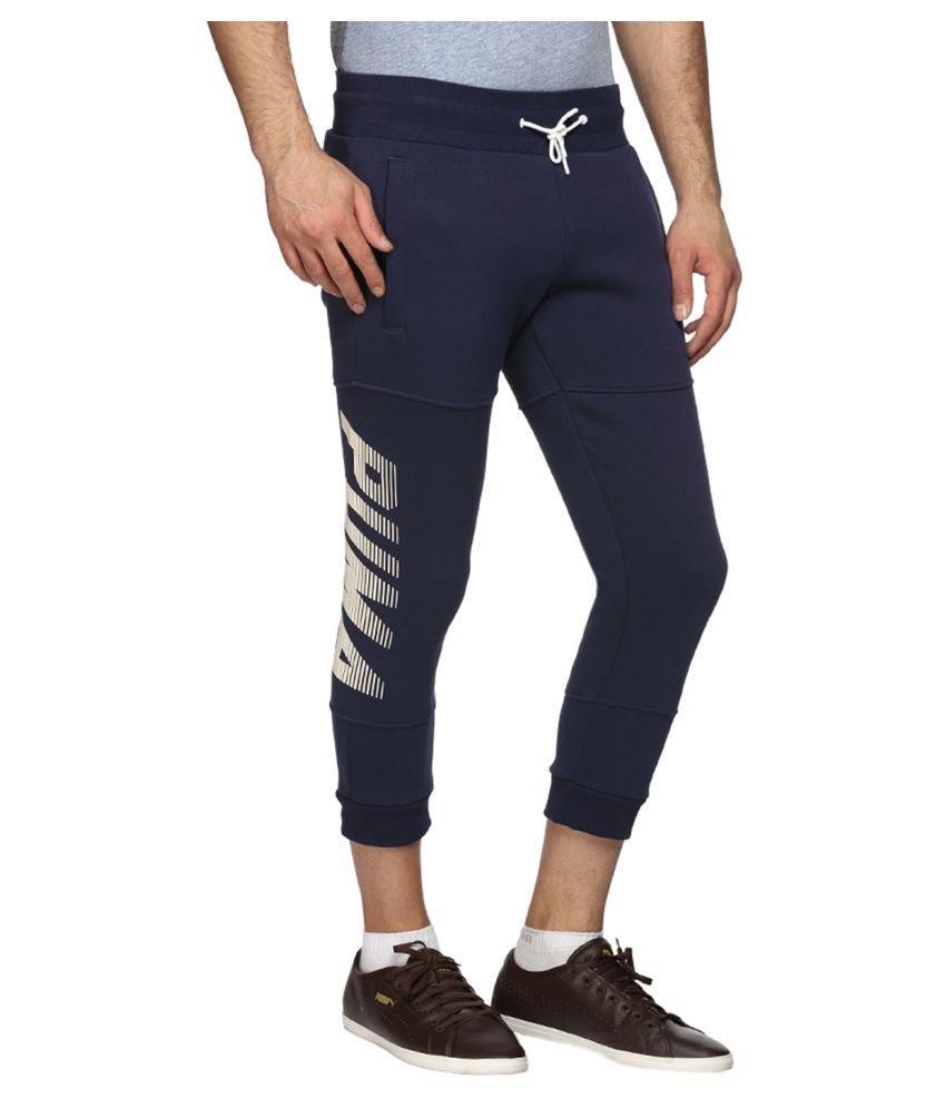 puma joggers core fleece