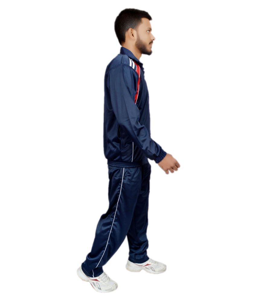 navy essentials tracksuit