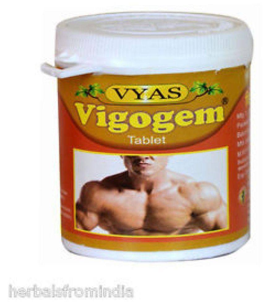     			Ayurveda Cure Vyas Pharma's Vigogem Tablet 50 no.s Pack Of 2