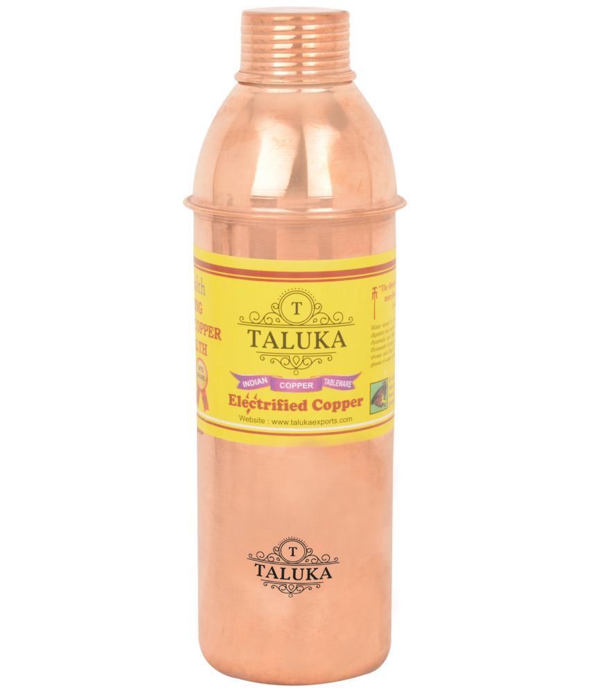     			Taluka ( 6.35" x 24.13" CM Approx ) Copper Bottle 850ML