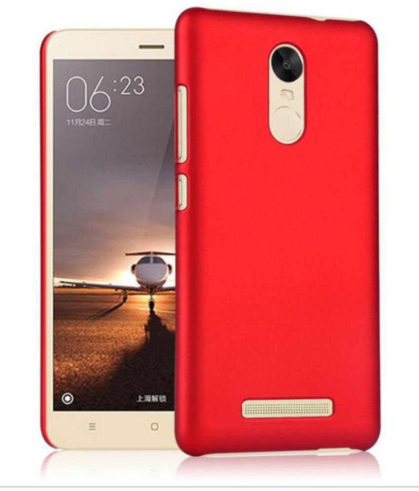    			Xiaomi Redmi Note 3 Plain Cases Mercator - Red