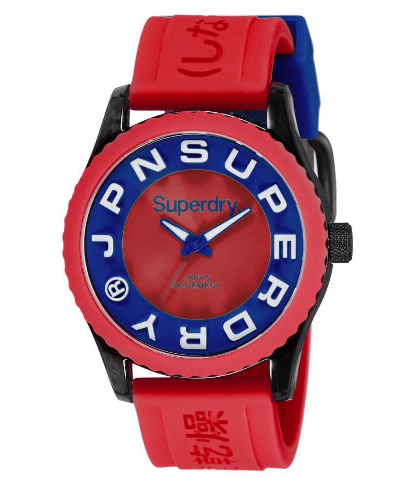 Superdry Analog Red Dial Mens Watch Syg191r Buy Superdry Analog Red Dial Mens Watch Syg191r Online At Best Prices In India On Snapdeal