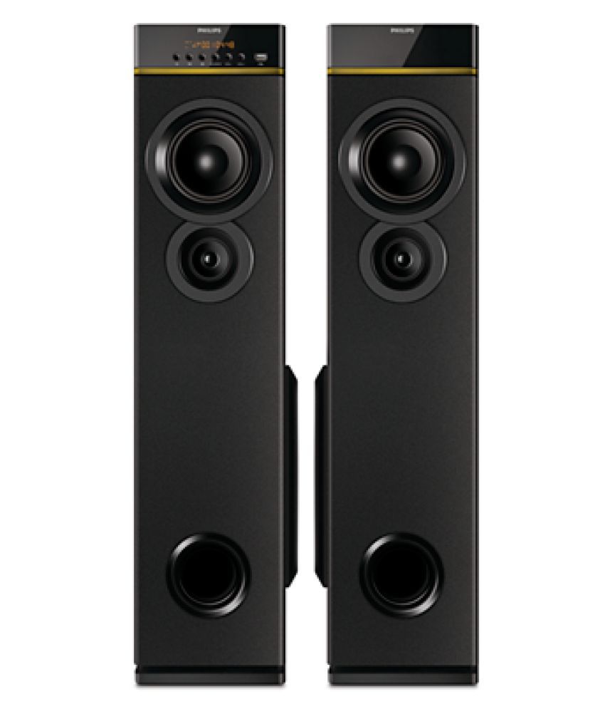     			Philips SPA9080B/94 Tower Speakers - Black