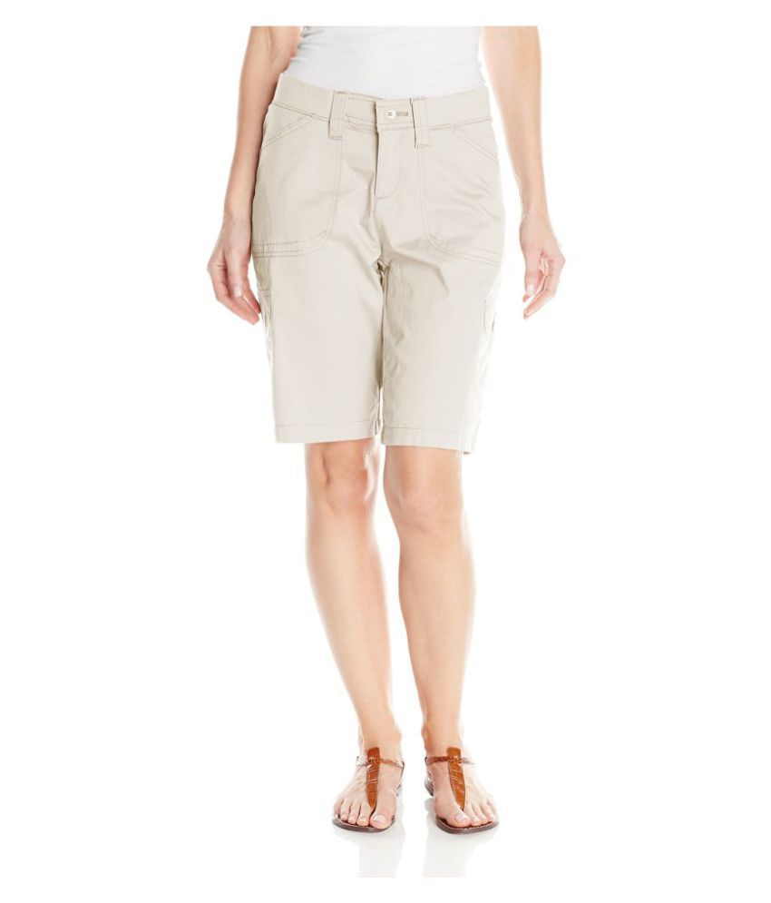 Buy Lee Womens Relaxed Fit Izzy Knit Waist Cargo Bermuda Short