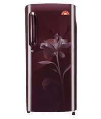 LG 235 Ltr 5 Star 2016 Single Door Refrigerator - Wine Red