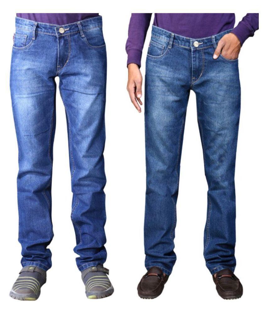 dark blue slim jeans