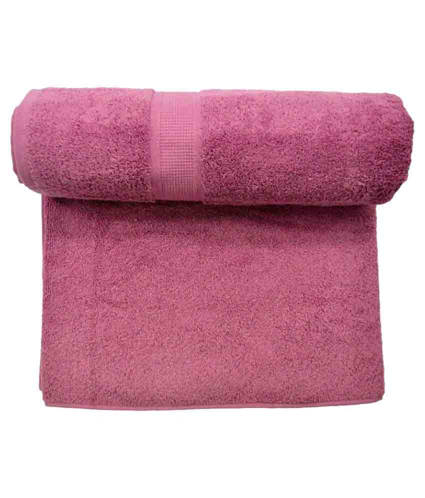 Bombay Dyeing Single Cotton Bath Towel Pink - Buy Bombay Dyeing Single Cotton Bath Towel Pink 