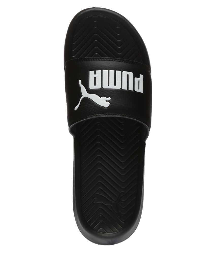 Puma Black Slide Flip flop Price in India- Buy Puma Black Slide Flip flop Online at Snapdeal