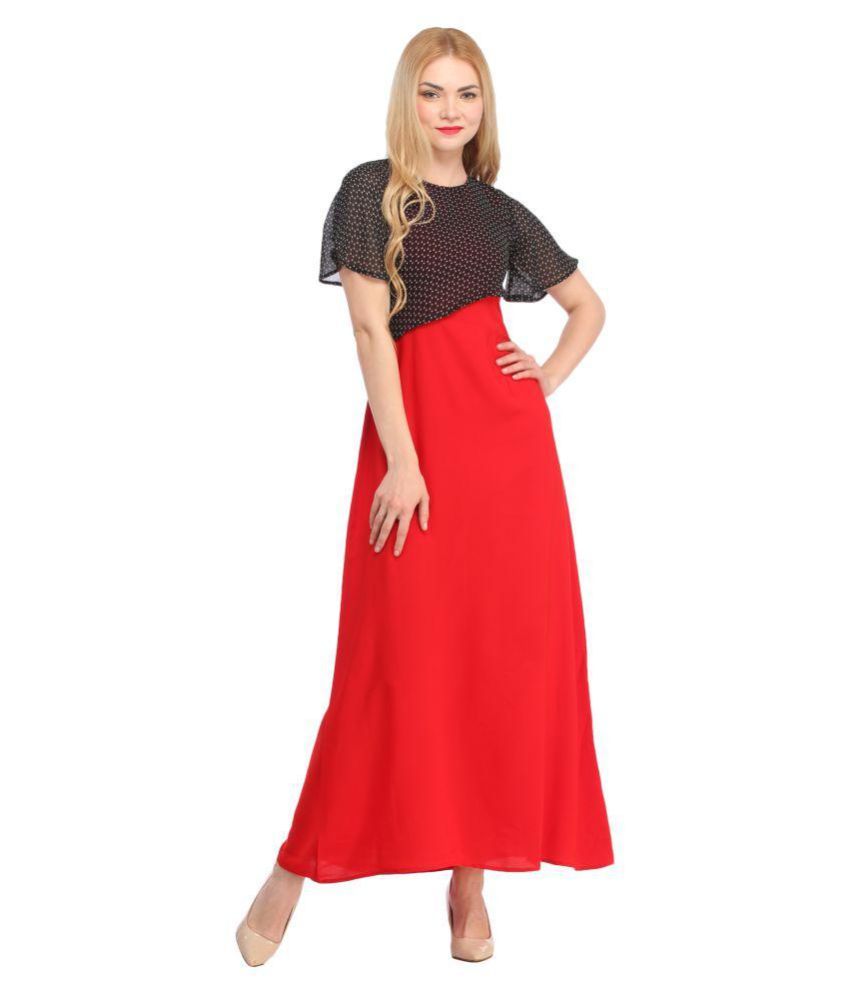 crepe gown india