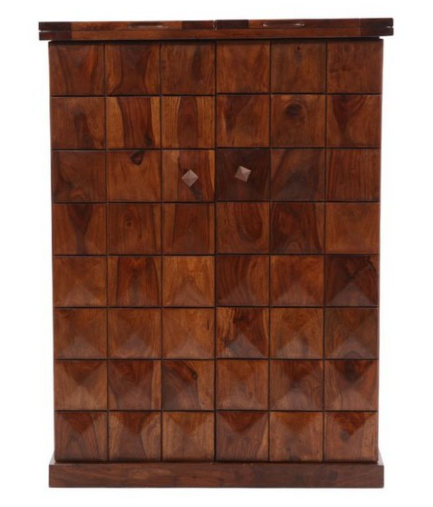 Evok Juniper Solid Wood Bar Cabinet Evok Juniper Solid Wood Bar Cabinet