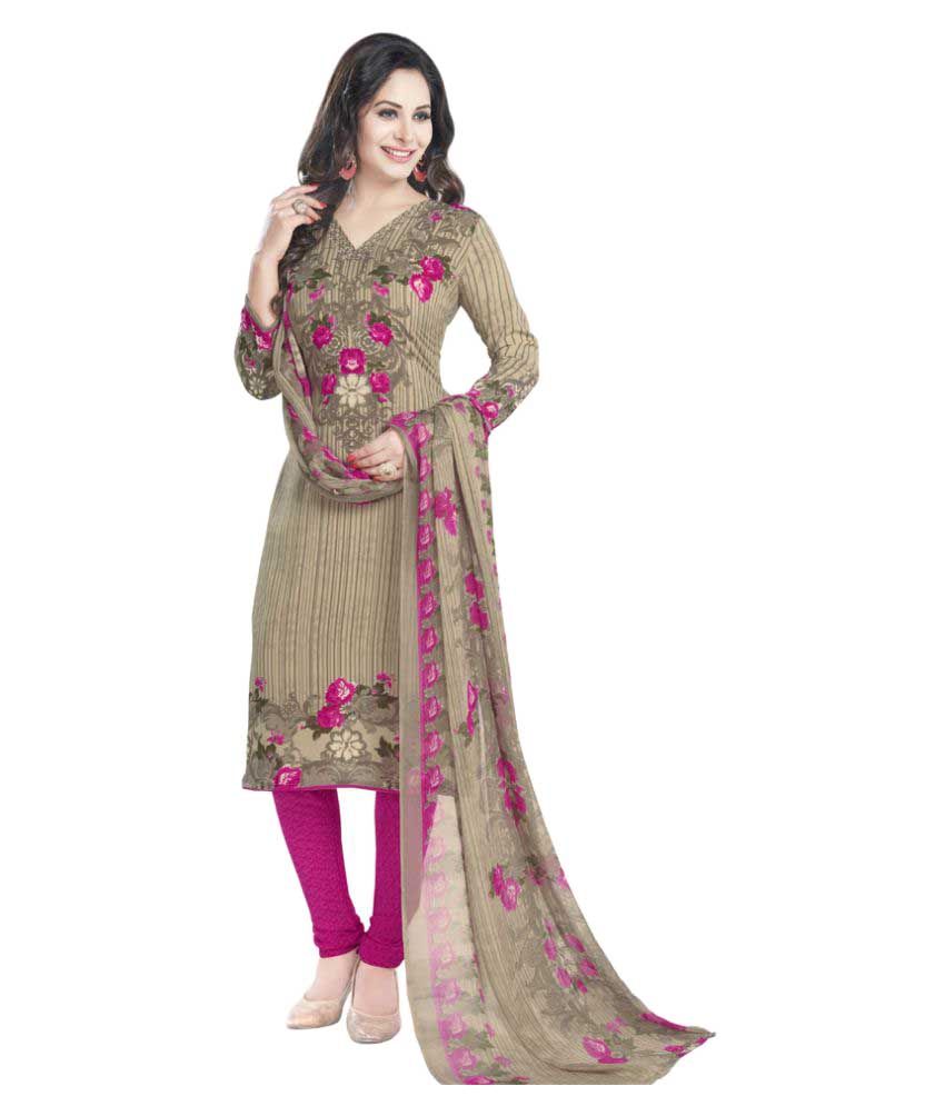 buy chiffon dress material online