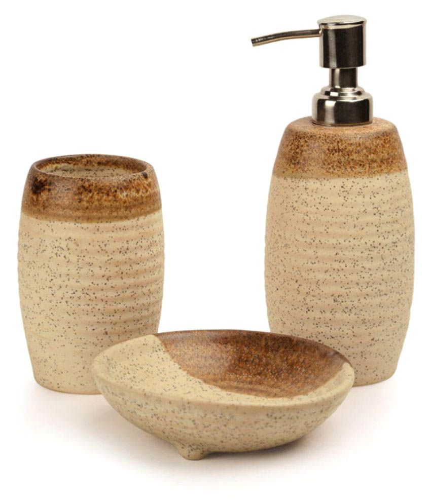 Buy ExclusiveLane Ceramic Bath Set Online at Low Price in India Snapdeal