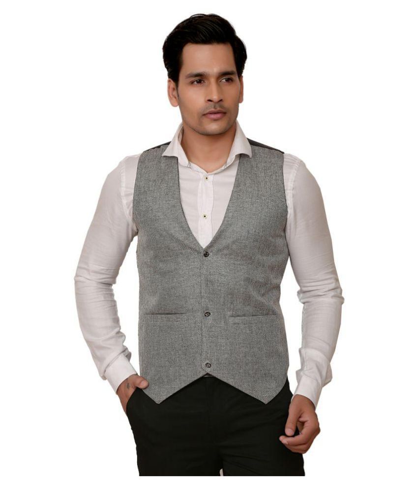 Trustedsnap Multi Solid Party Waistcoats - Buy Trustedsnap Multi Solid ...