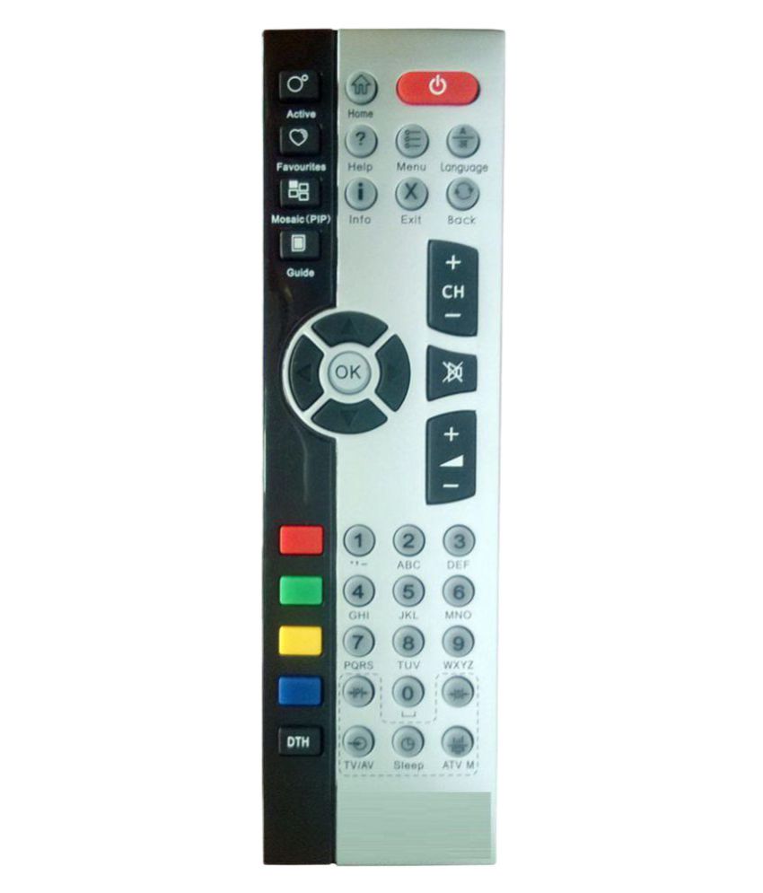     			MEPL LRIPL DTH Remote Compatible with Videocon D2H