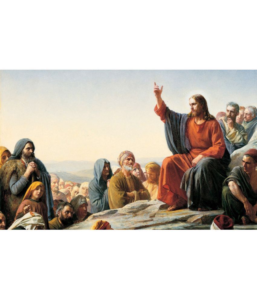 Myimage Lord Christ Beautiful Paper Wall Poster Without Frame Single Piece