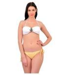 N-Gal White Polyester Swimsuit