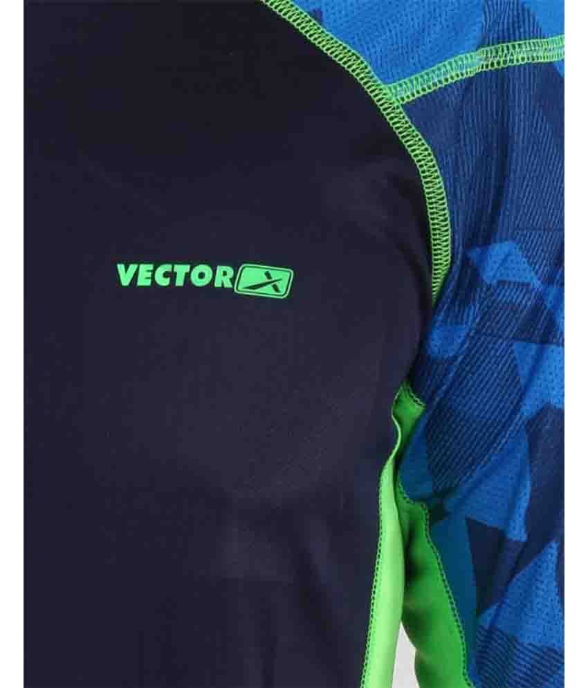 Vector X Printed Men's Round Neck Multicolor T-Shirt: Buy Online at