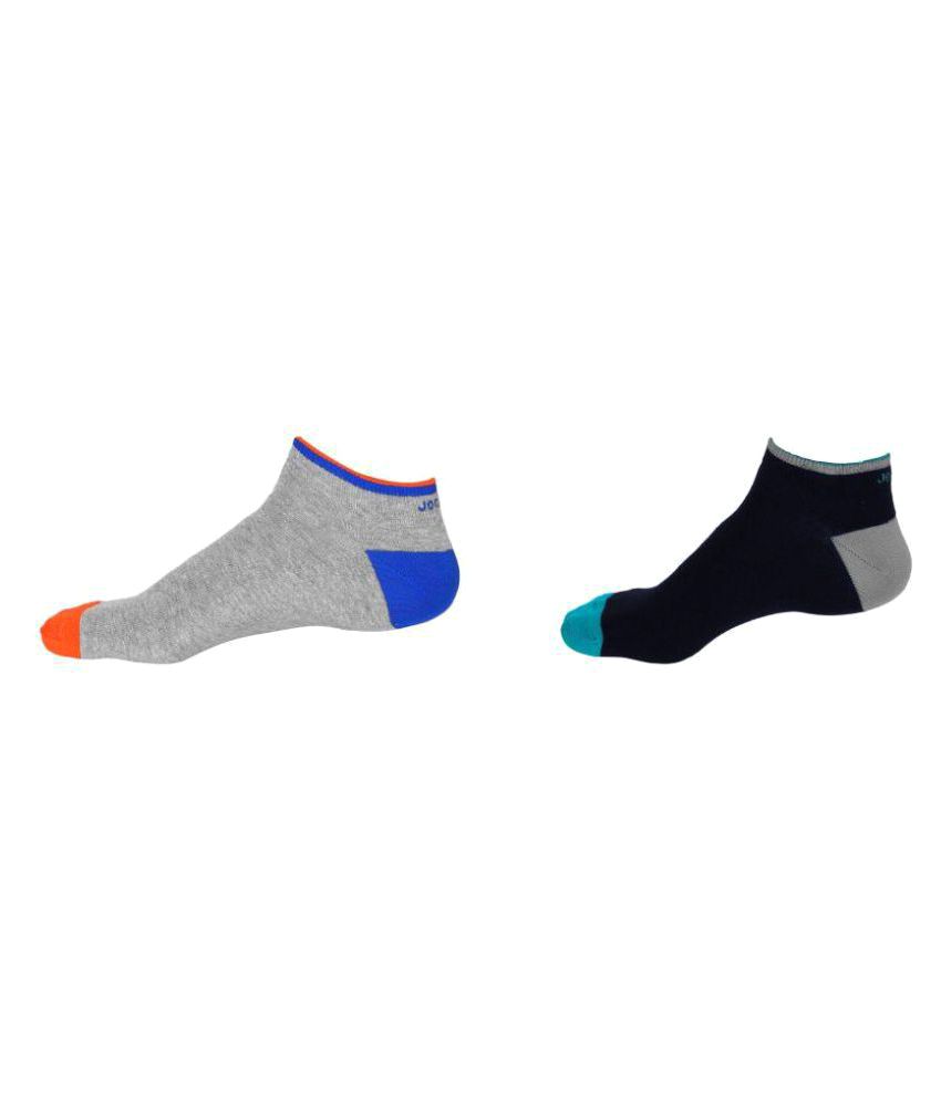 Jockey Low Ankle length Multicolour Socks Pack of 2: Buy Online at Low ...
