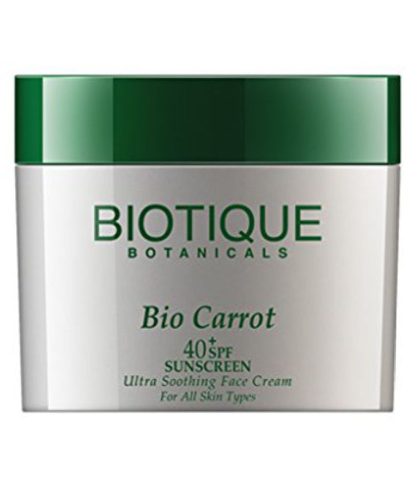 biotique bio carrot cream