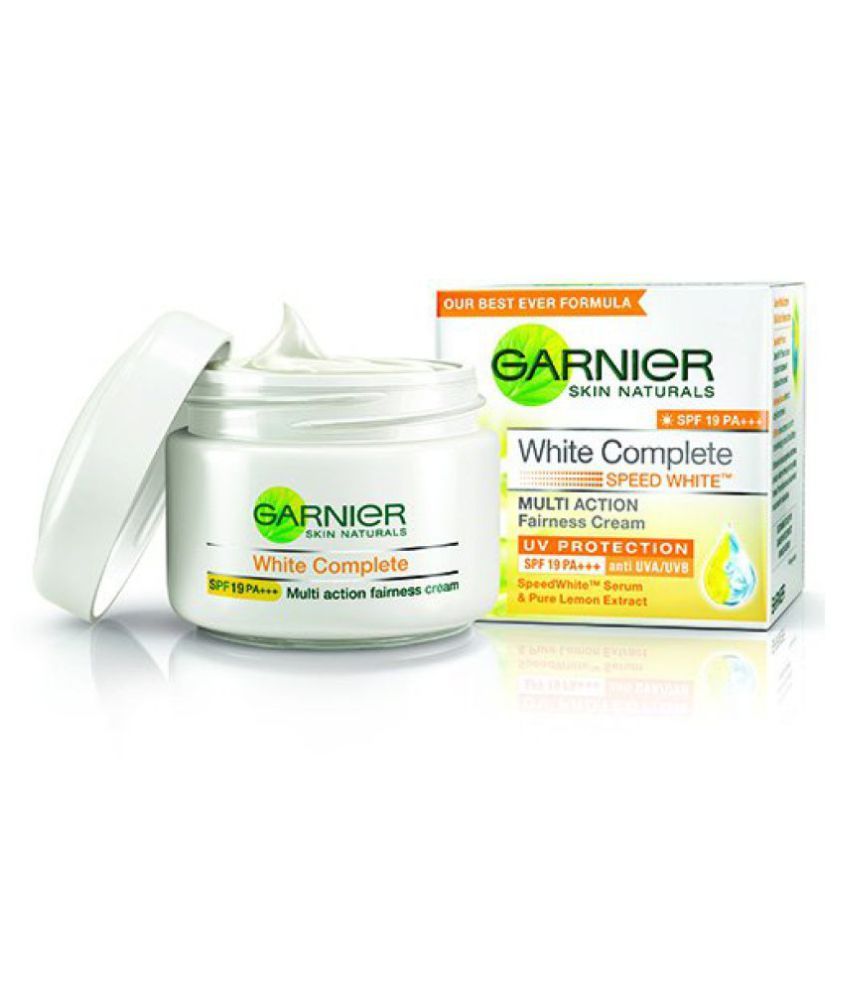 garnier white glow cream