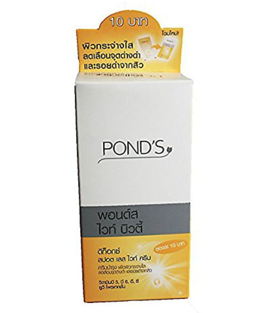 Pond S White Beauty Detox Spotless Cream Nourishing Moisturizer Net Wt 0 26 Oz Or 7 5g 6 Sachets Boxes Buy Pond S White Beauty Detox Spotless Cream Nourishing Moisturizer Net Wt 0 26 Oz Or 7 5g 6 Sachets Boxes At Best Prices