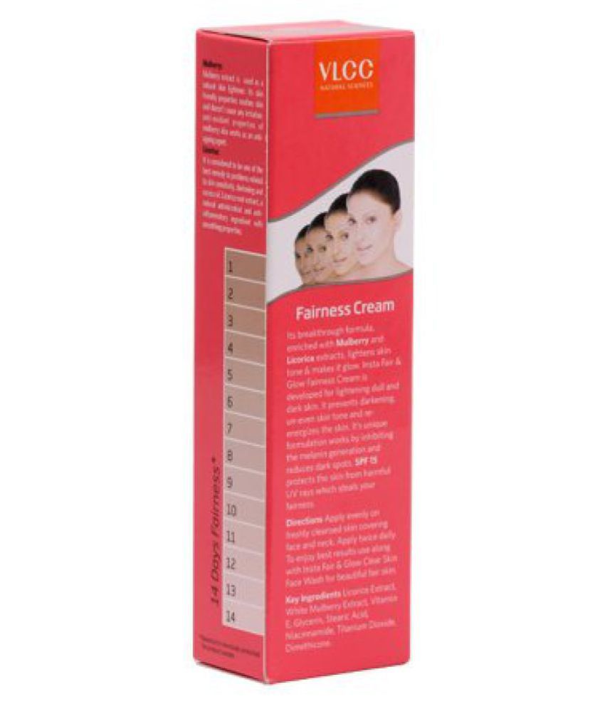 insta fair and glow cream