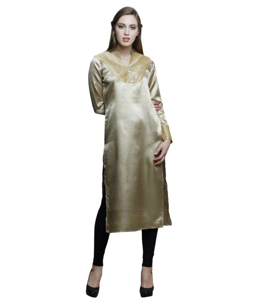 satin kurti for women