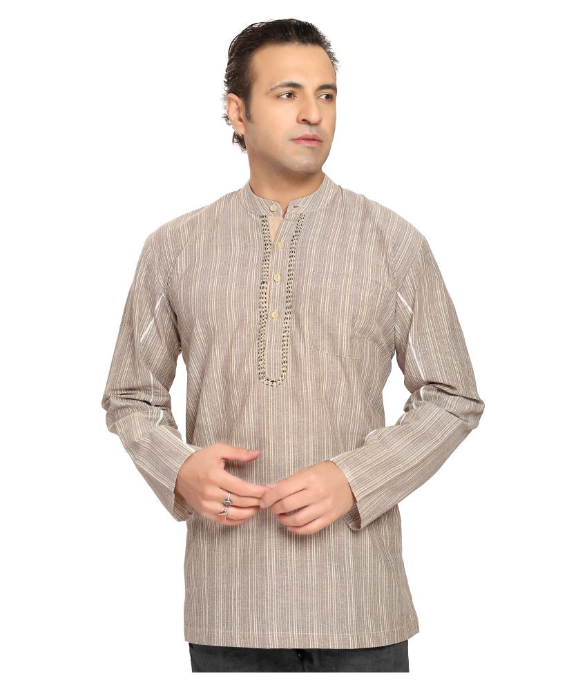 kurta grey colour