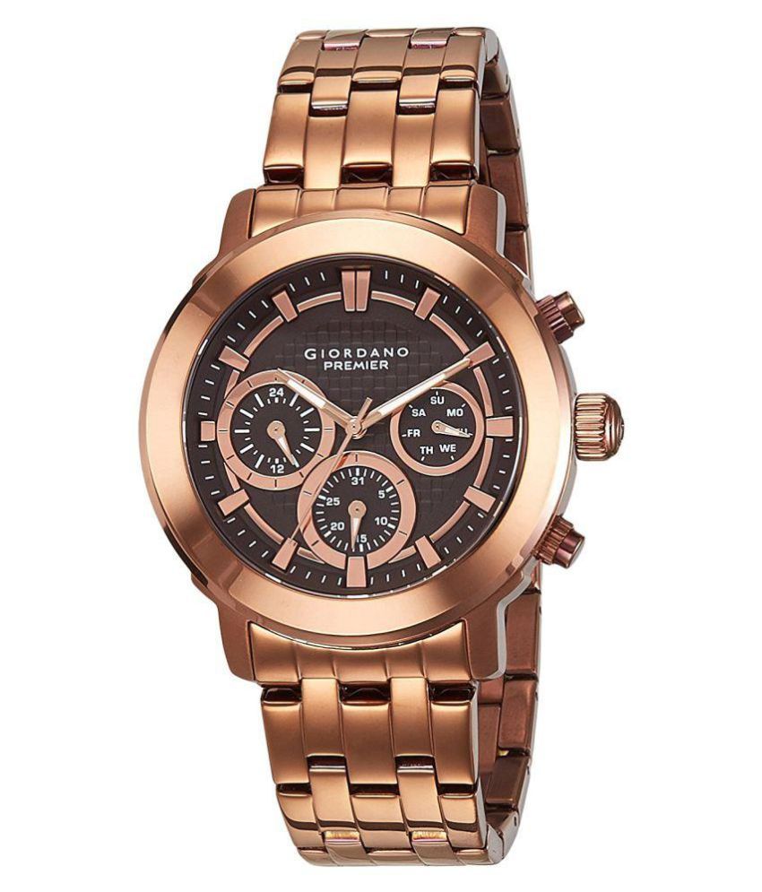 Giordano Analog Brown Dial Men's Watch P105504 Buy Giordano Analog