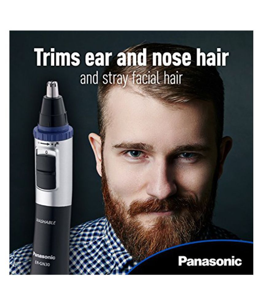 Panasonic Er Gn30 K Vortex Wet Dry Nose And Facial Hair Trimmer