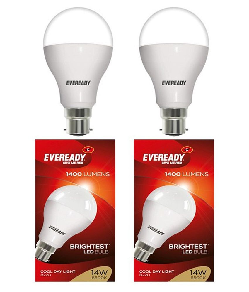 Eveready 14W Pack of 2 LED Bulb Buy Eveready 14W Pack of 2 LED Bulb at