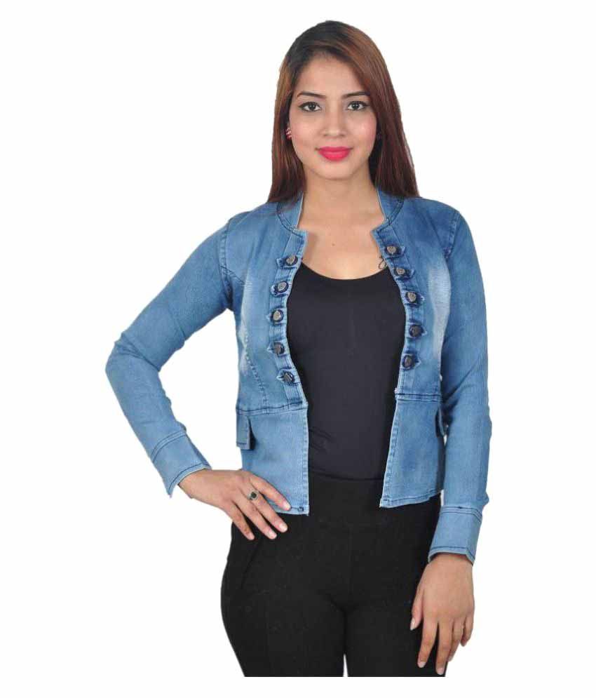 Buy Broadstar Denim Band Jacket Online at Best Prices in India - Snapdeal