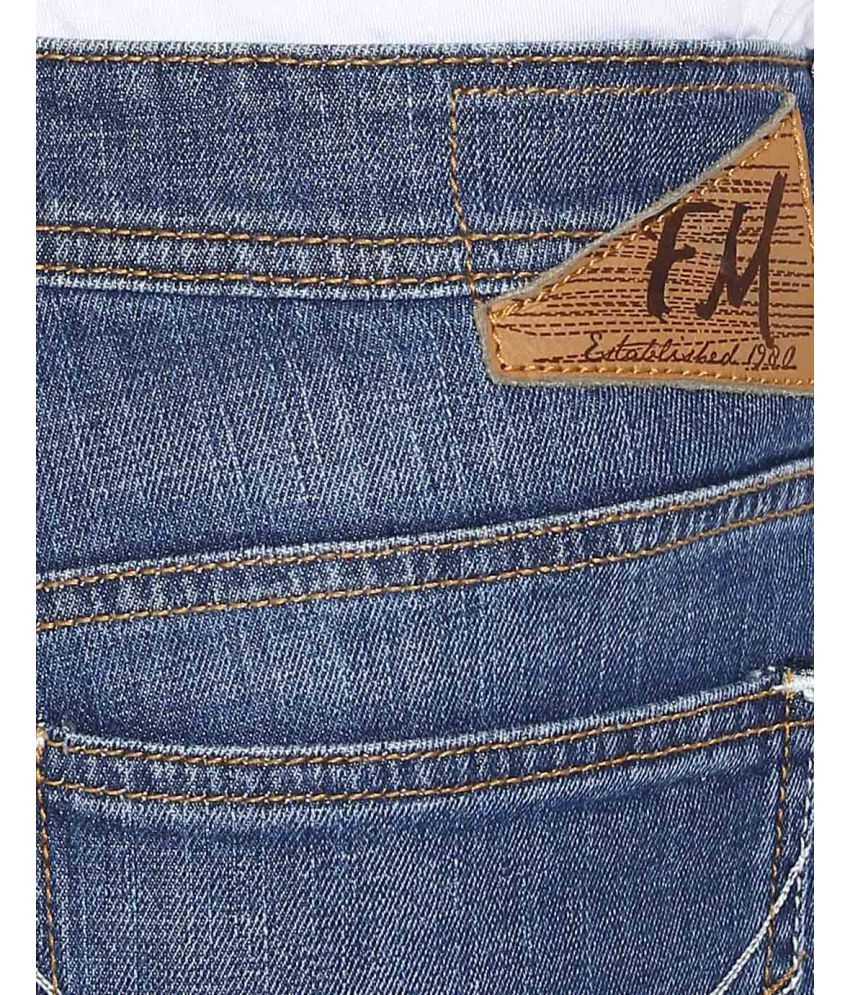 flying machine skinny men blue jeans