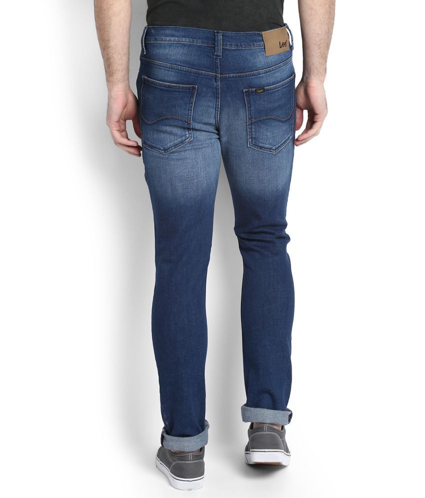 Lee Blue Skinny Jeans - Buy Lee Blue Skinny Jeans Online at Best Prices ...