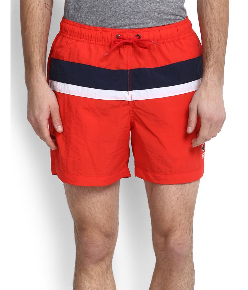 U.S. Polo Assn. Red Shorts - Buy U.S. Polo Assn. Red Shorts Online at ...