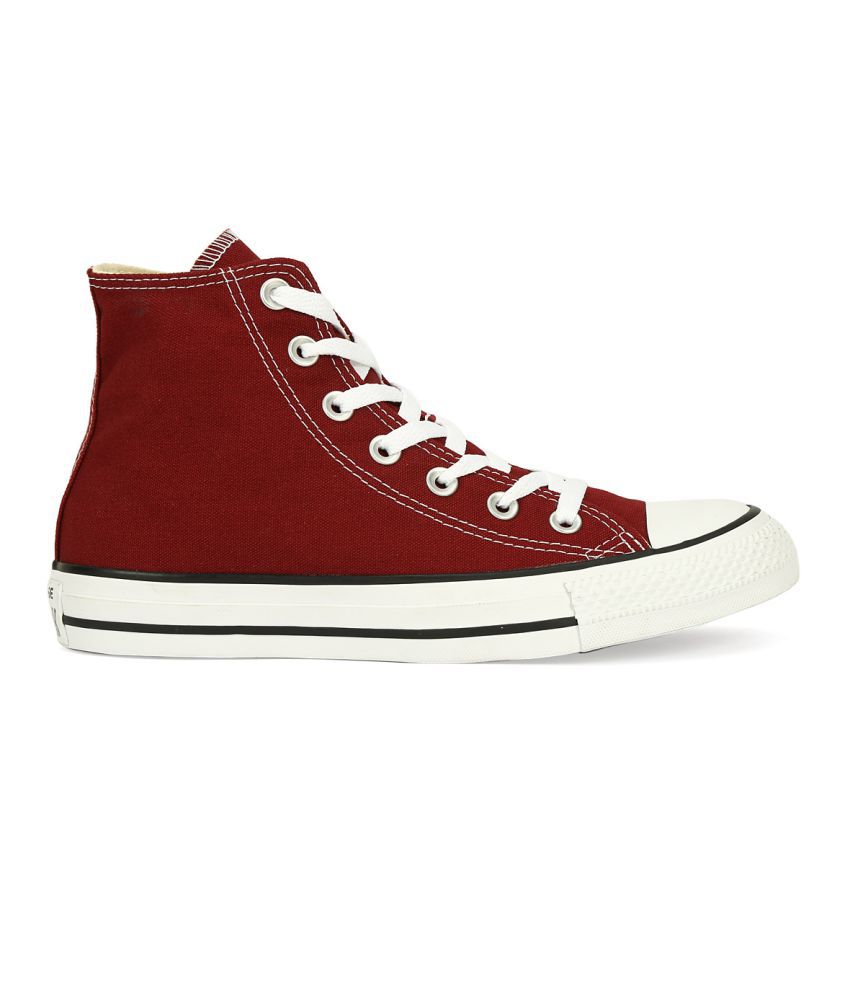 Converse Maroon Casual Shoes Price in India- Buy Converse Maroon Casual ...