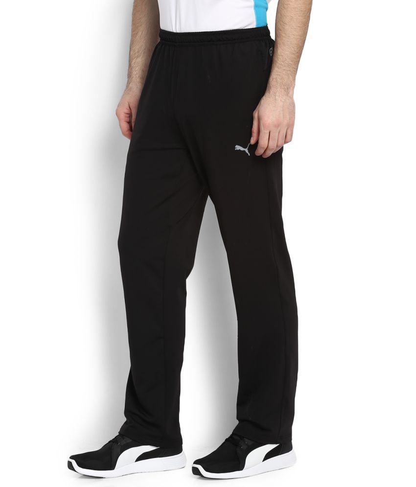 black puma joggers womens