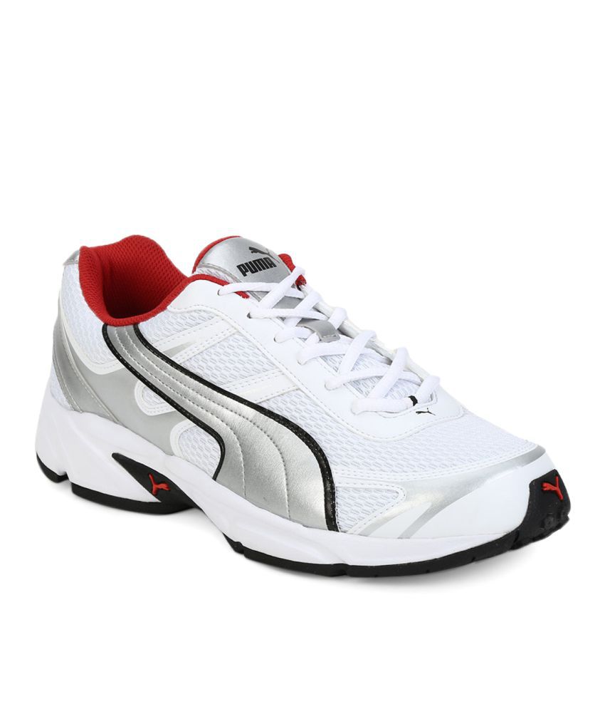 Puma CARLOS Ind. White Running Shoes 