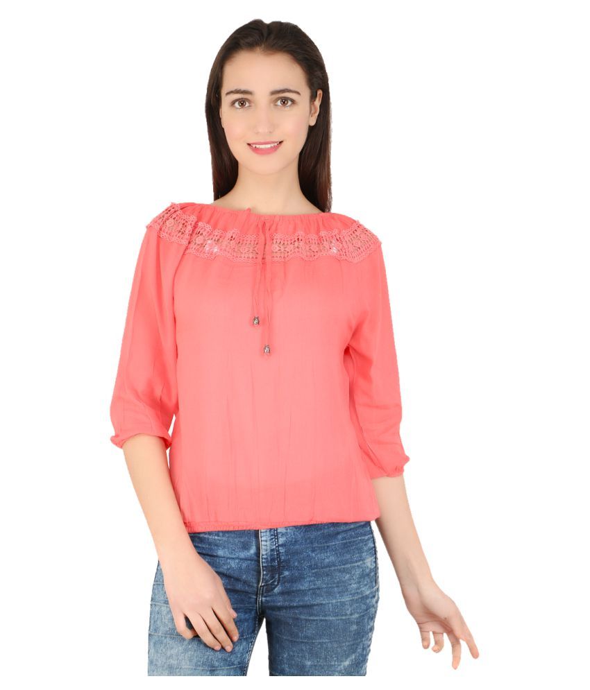 jeans top for girl snapdeal