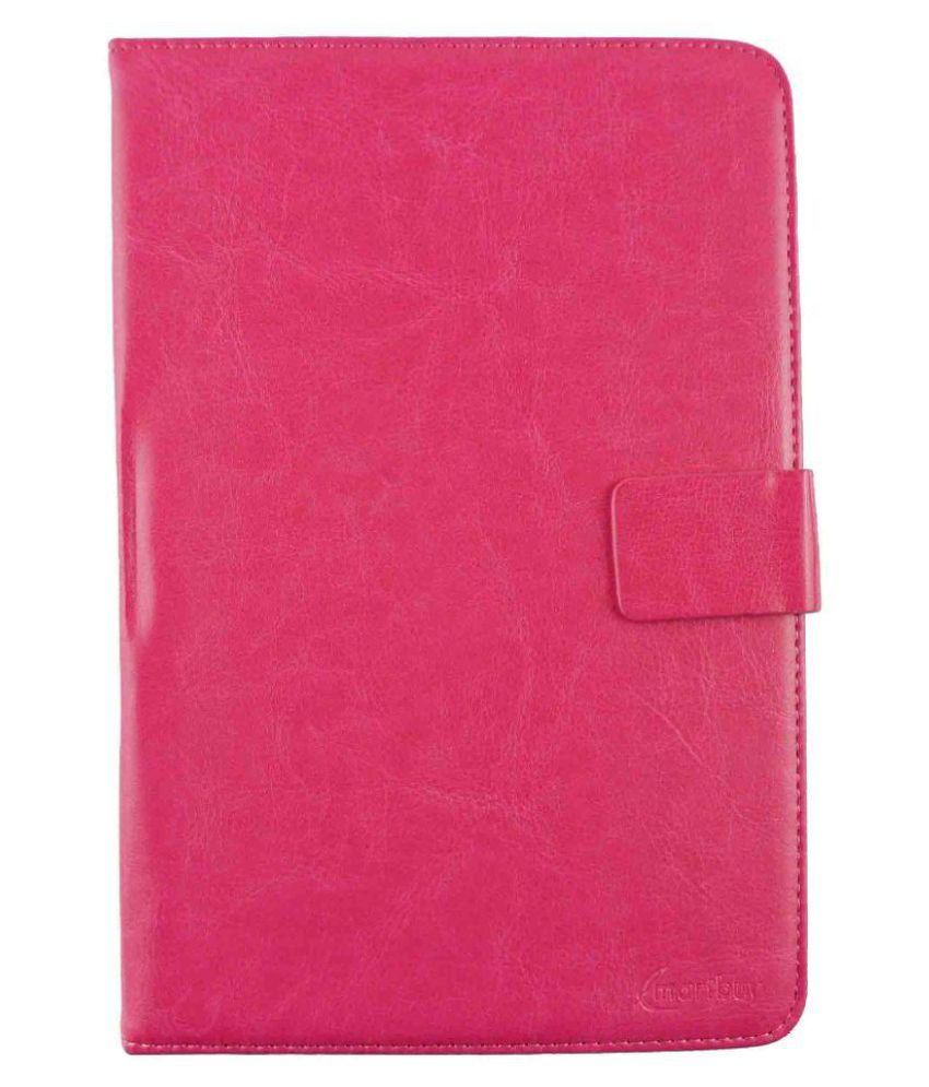 Micromax Canvas Tab P70221 Flip Cover By Emartbuy Pink