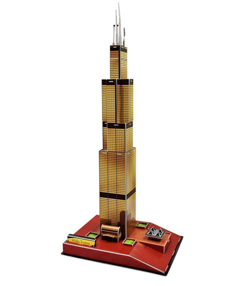 sears tower 3d puzzle