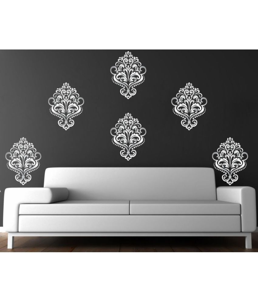     			Decor Villa Abstract Vinyl Multicolour Wall Stickers