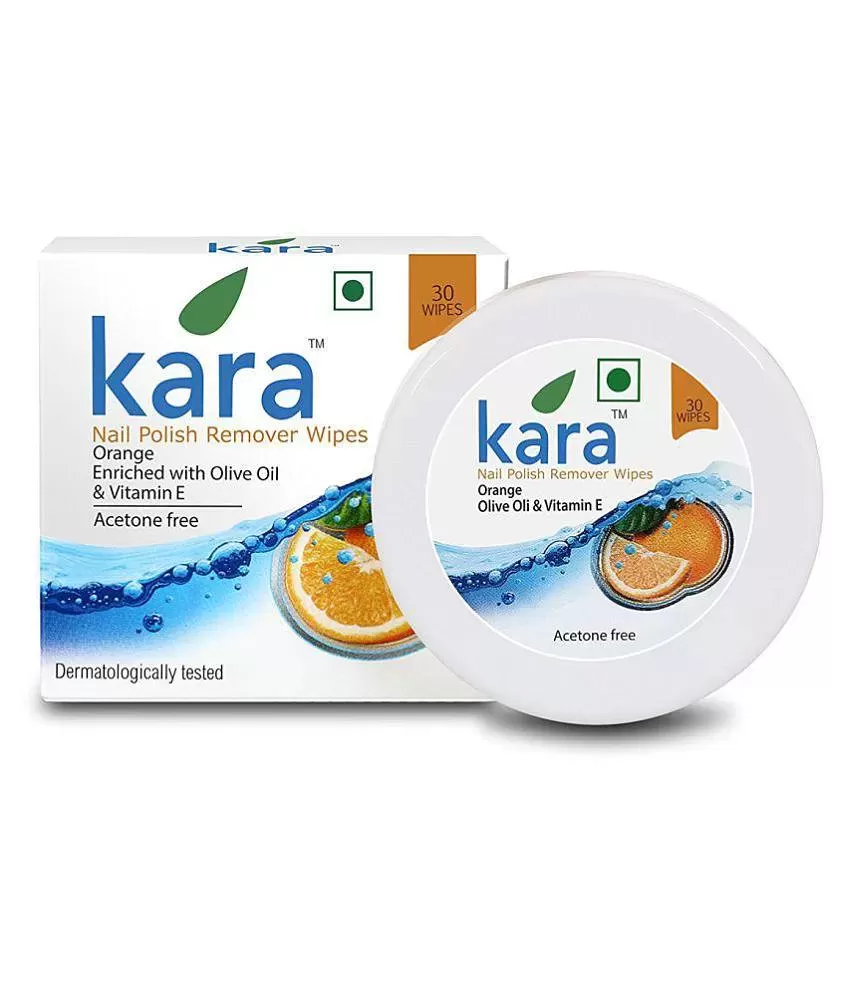 Kara Nail Paint Remover Wipes - Get Best Price from Manufacturers &  Suppliers in India