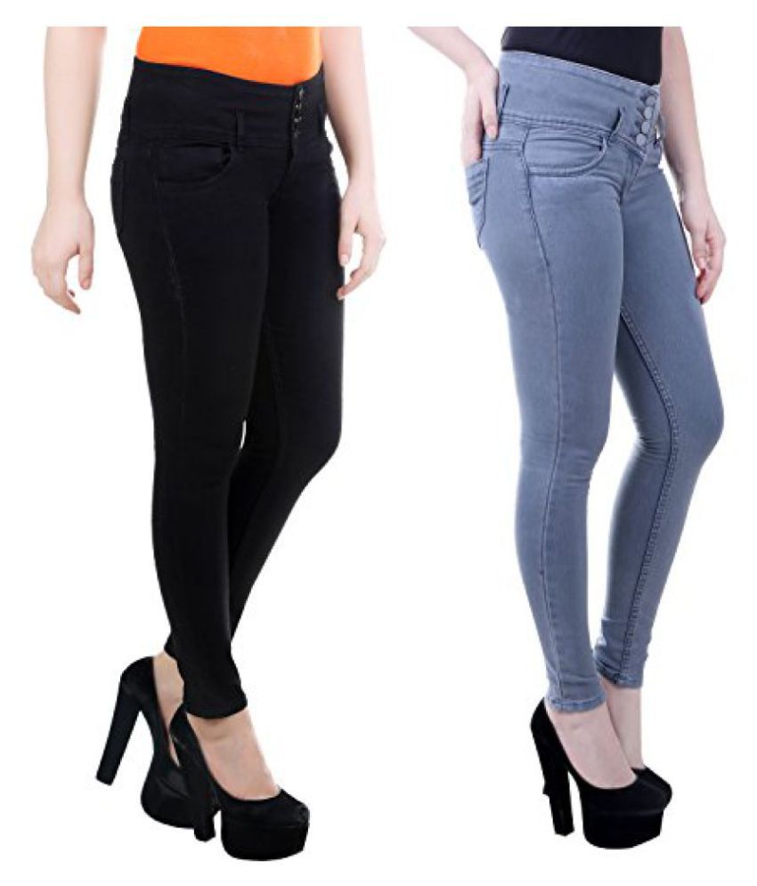 Buy SRW Women's Slim Fit Jeans Combo 