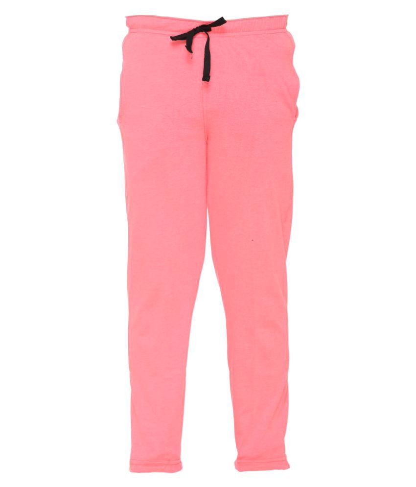     			Vimal Jonney Peach Cotton Blended Pyjamas for Girls