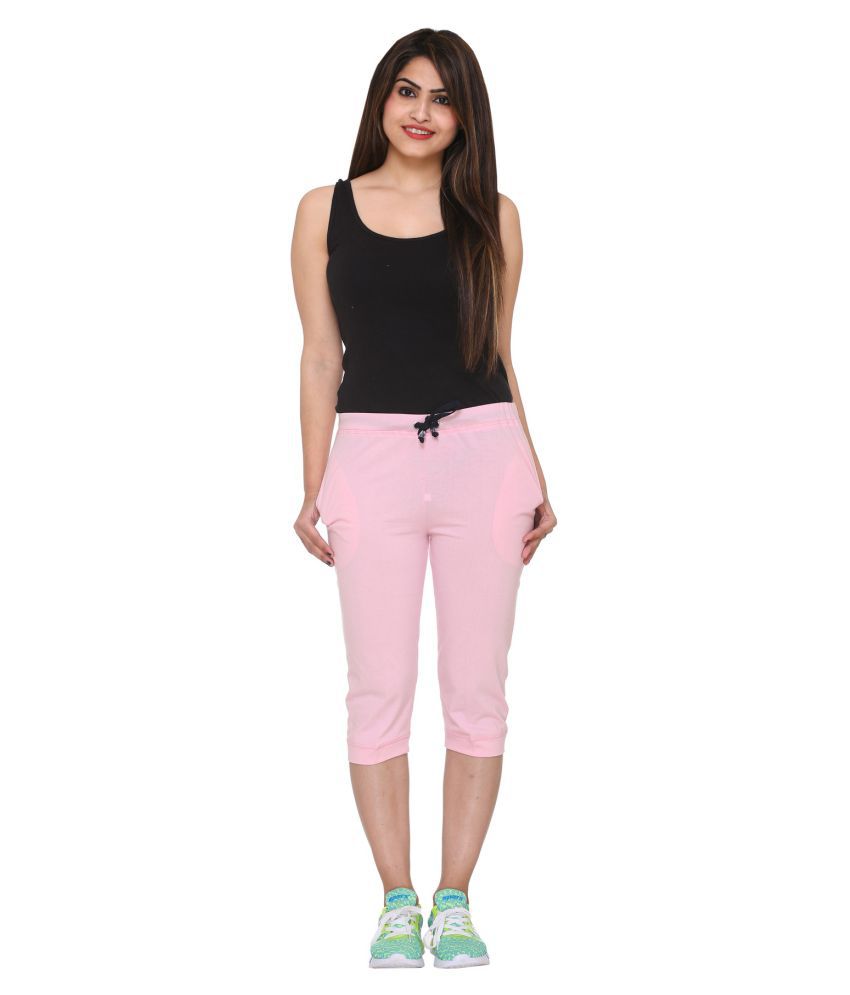 Buy Vimal Jonney Cotton Blend Capris Online at Best Prices in India ...