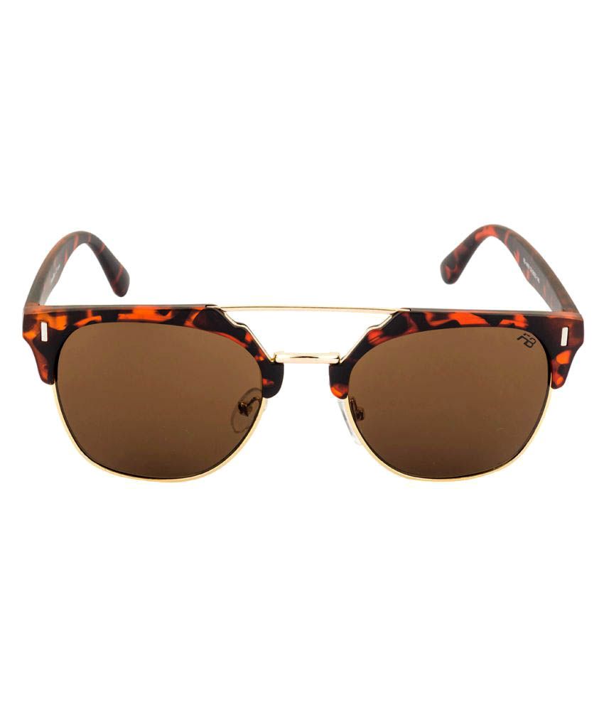 Funky Boys Brown Square Sunglasses ( FB4408C3 ) Buy Funky Boys