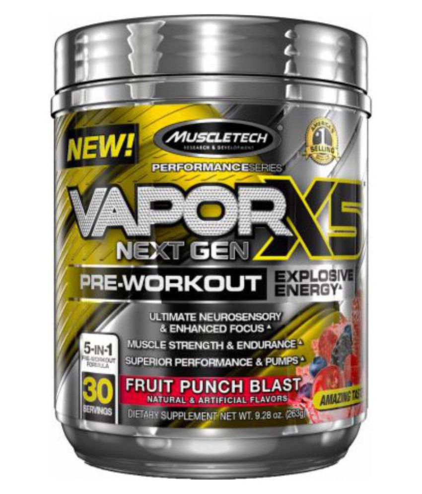6 Day Vapor X5 Pre Workout for push your ABS
